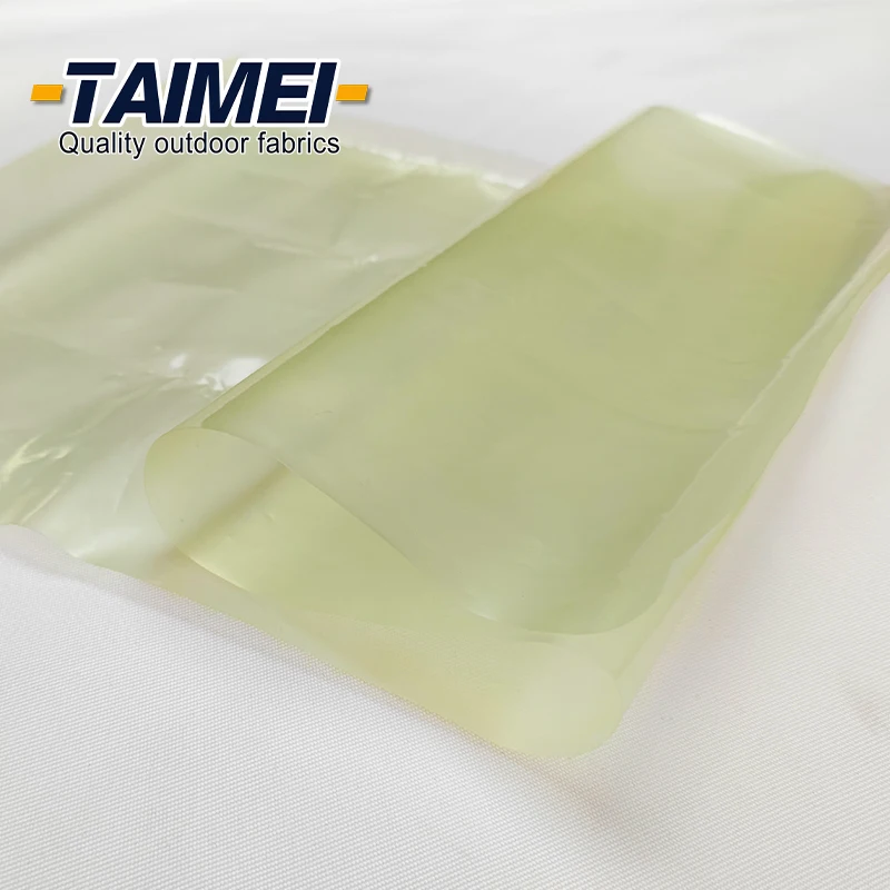 Factory Directly Wholesale Polyethylene Greenhouse Film Yellow&Transparent Agricultural PE Sheet Film for Greenhouse Film