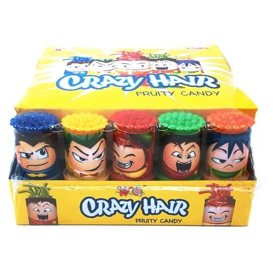 HALAL Liquid Magic Hair Jelly Jam Crazy Gel Fruity OEM ODM Funny Toys Candy
