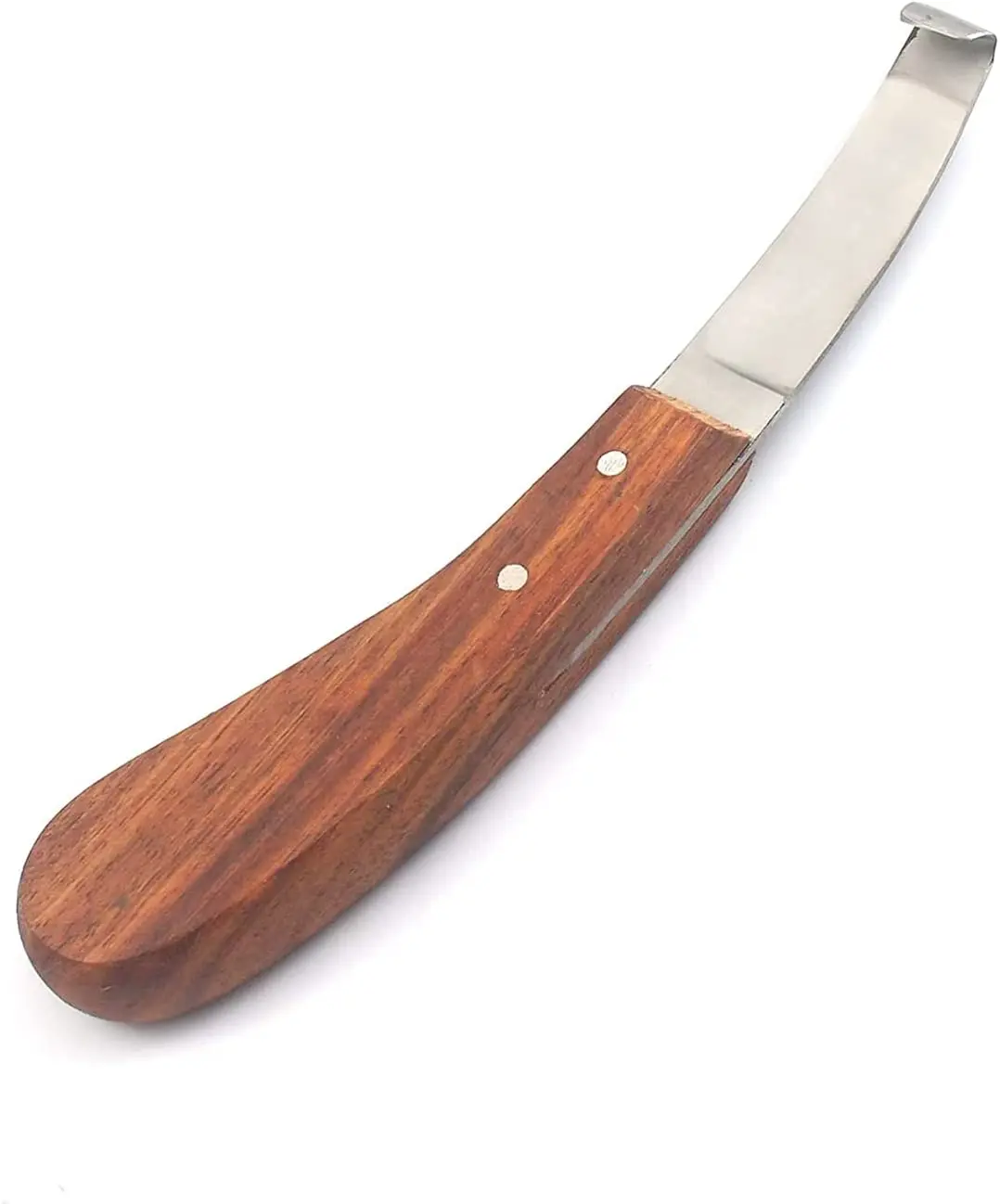 Набор точильных ножей с деревянной ручкой двусторонний инструмент для заточки коз лошадей левой и правой рукой