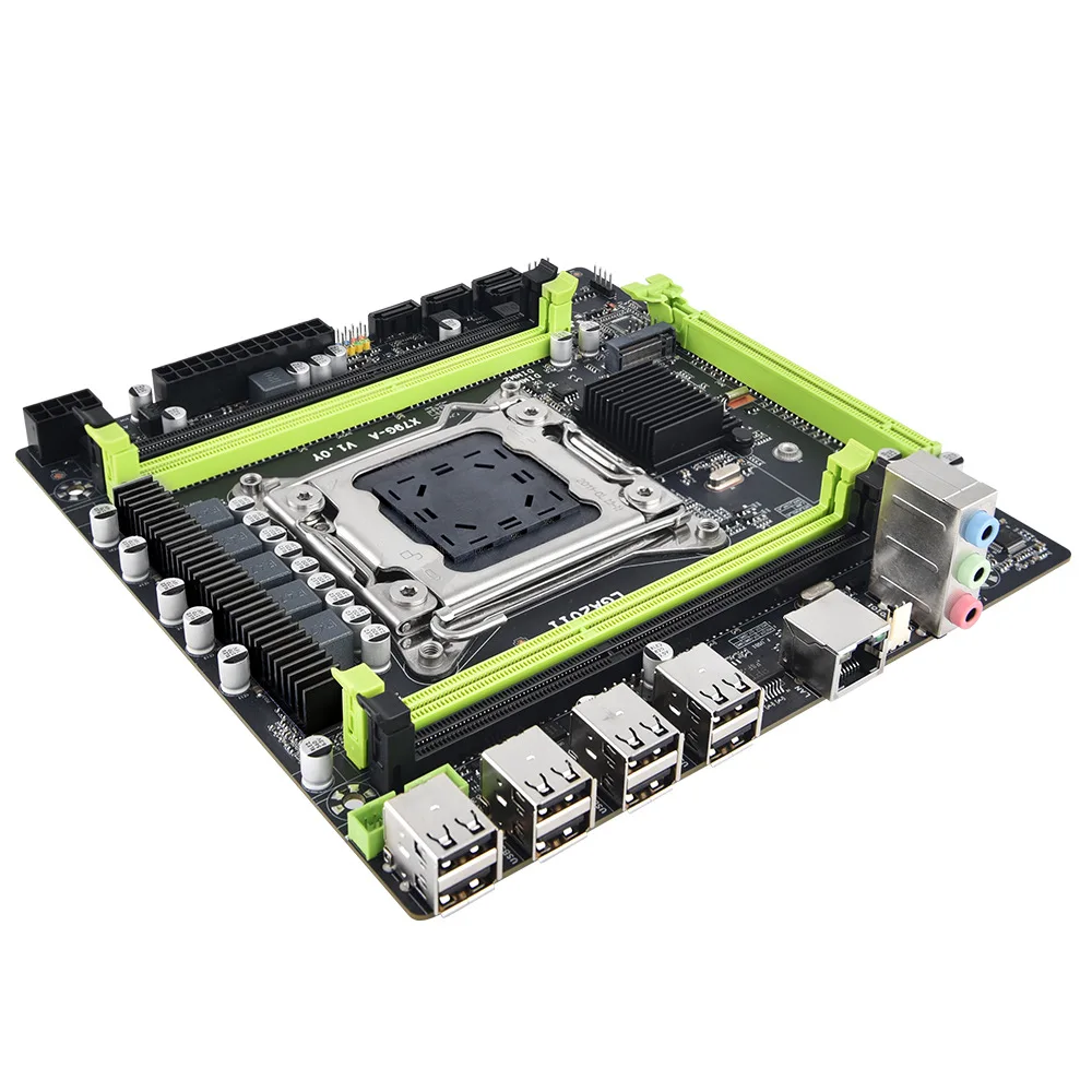 Материнская плата X79 четырехканальный USB 3 0 процессор st3.0 M.2 NVME поддержка Xeon LGA 2011 DDR3 ECC