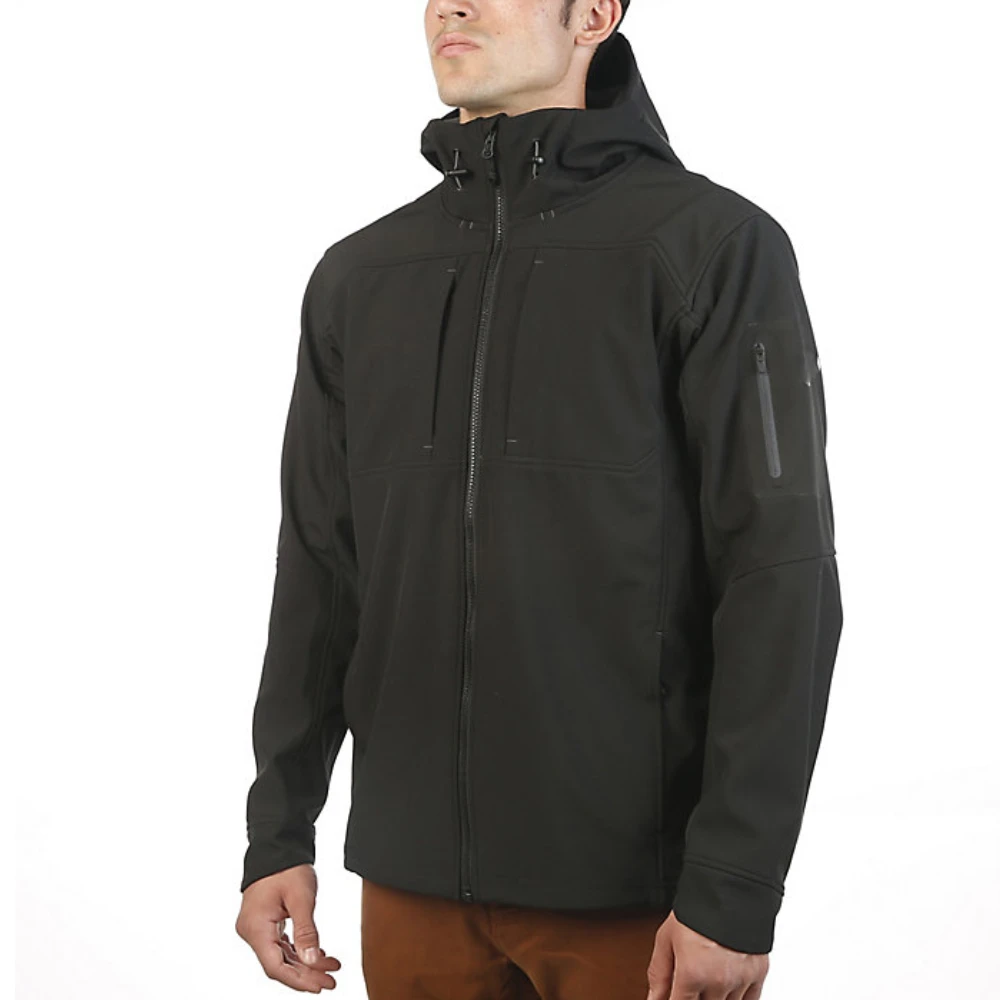 Softshell Jacket Top Quality Hooded Fleece Cool Pattern Outdoor Jacket Wholesale High Quality Customized Logo Softshell Jacket