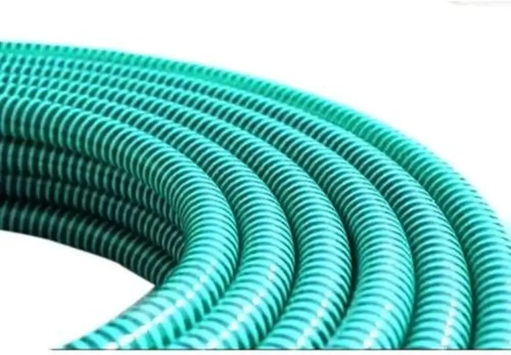 Indian Manufacturer Flexible Plastic PVC Heavy-duty Spiral Corrugated Suction Hose 3 4 5 6 8 Inch Water Pump Suction Hose Pipes