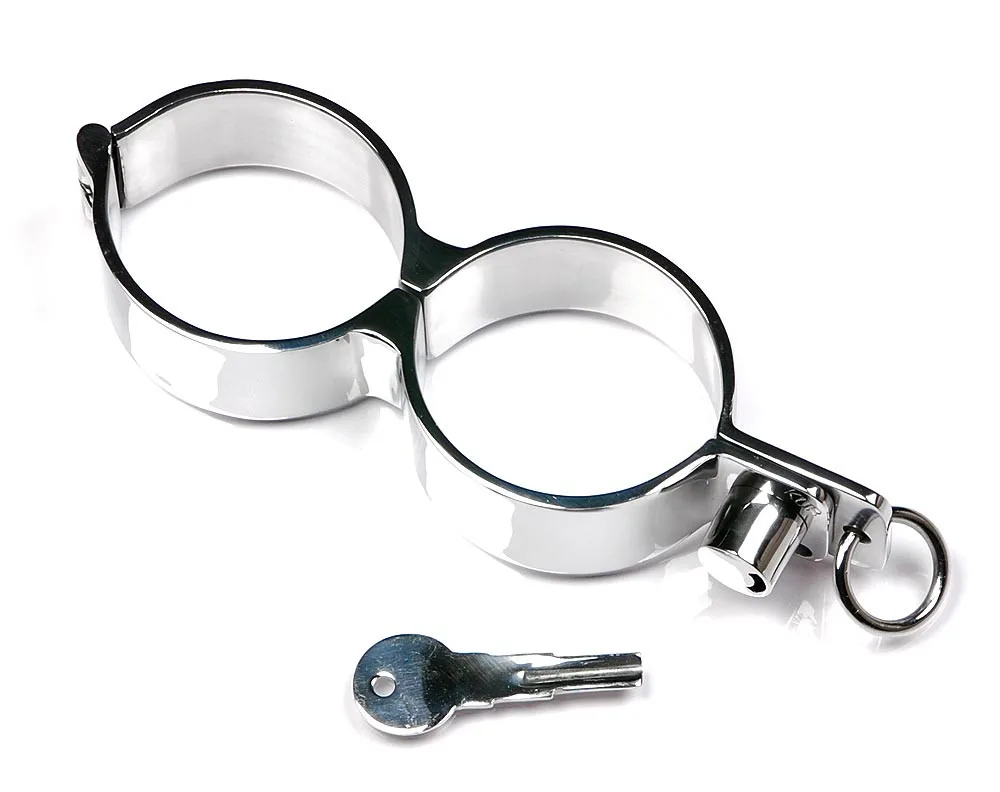 Stainless Steel Bdsm Bondage  Customized Size Kubind Handcuffs
