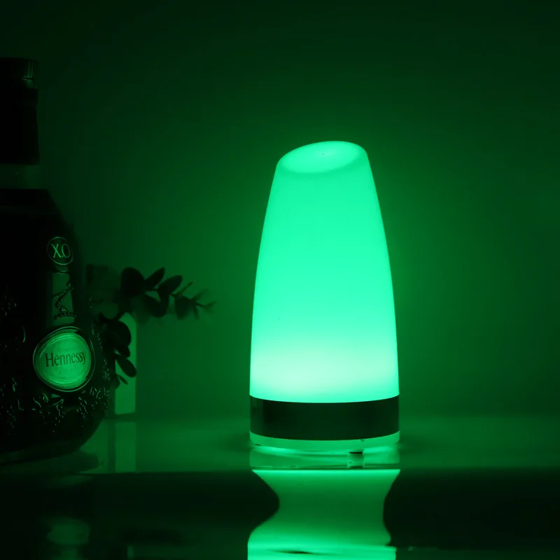 Portable USB Rechargeable Touch Dimming LED Colorful Table Lamp For Desk Bedside Holiday Christmas Gift Party Ambient