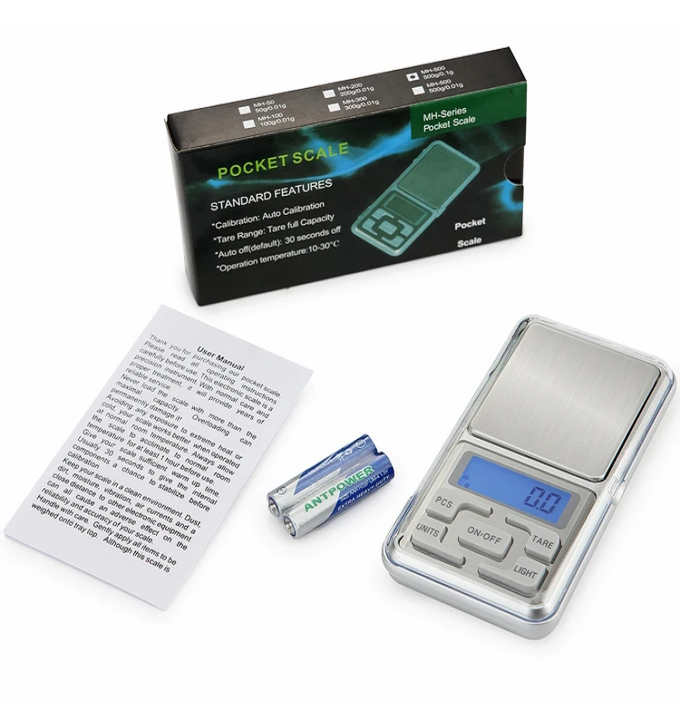 Фабричные мини-весы 0 01x500 г цифровые весы для взвешивания электронные весов карманные ювелирных изделий