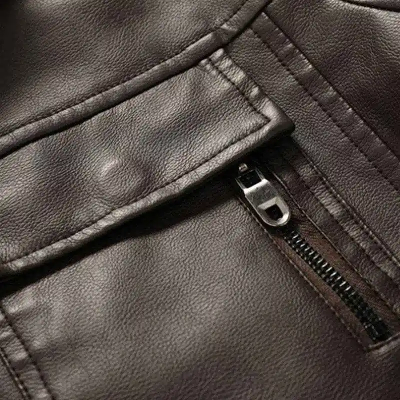 Men Custom High Quality Hot Sale Slim Fit Cotton Bomber Leather Jacket Windproof Hooded With Fur Bomber Jacket For Men