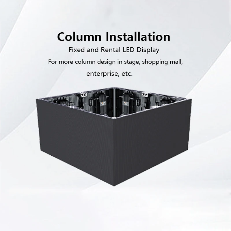 P3.91 Outdoor LED Display Screen Indoor LED Cube Screen Video Wall Display Panel Magic Cube LED Display Screen