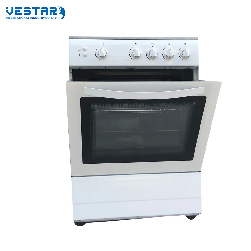 Heavy Duty Free Stand Rack Double Range 4 Burner Gas Cooker Stove Standing Oven