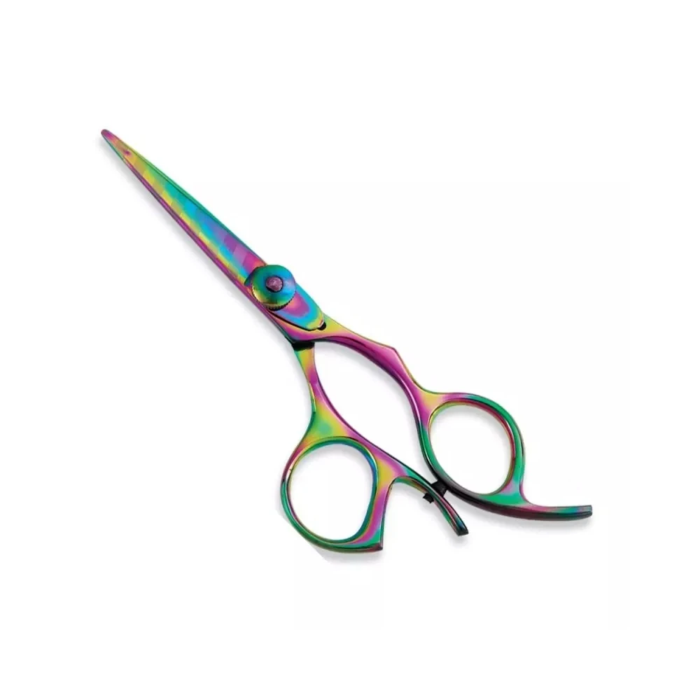 Hand-Sharpened Barber Shears with Ergonomic Handle Stainless Steel for Comfort and Precision