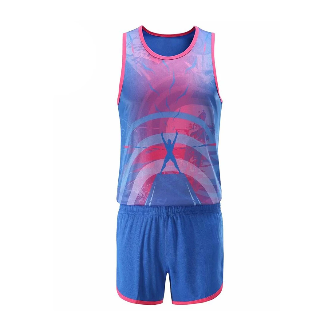 High-quality custom running track uniforms with a wide range of design and logo choices available for wholesale purchase in 2023