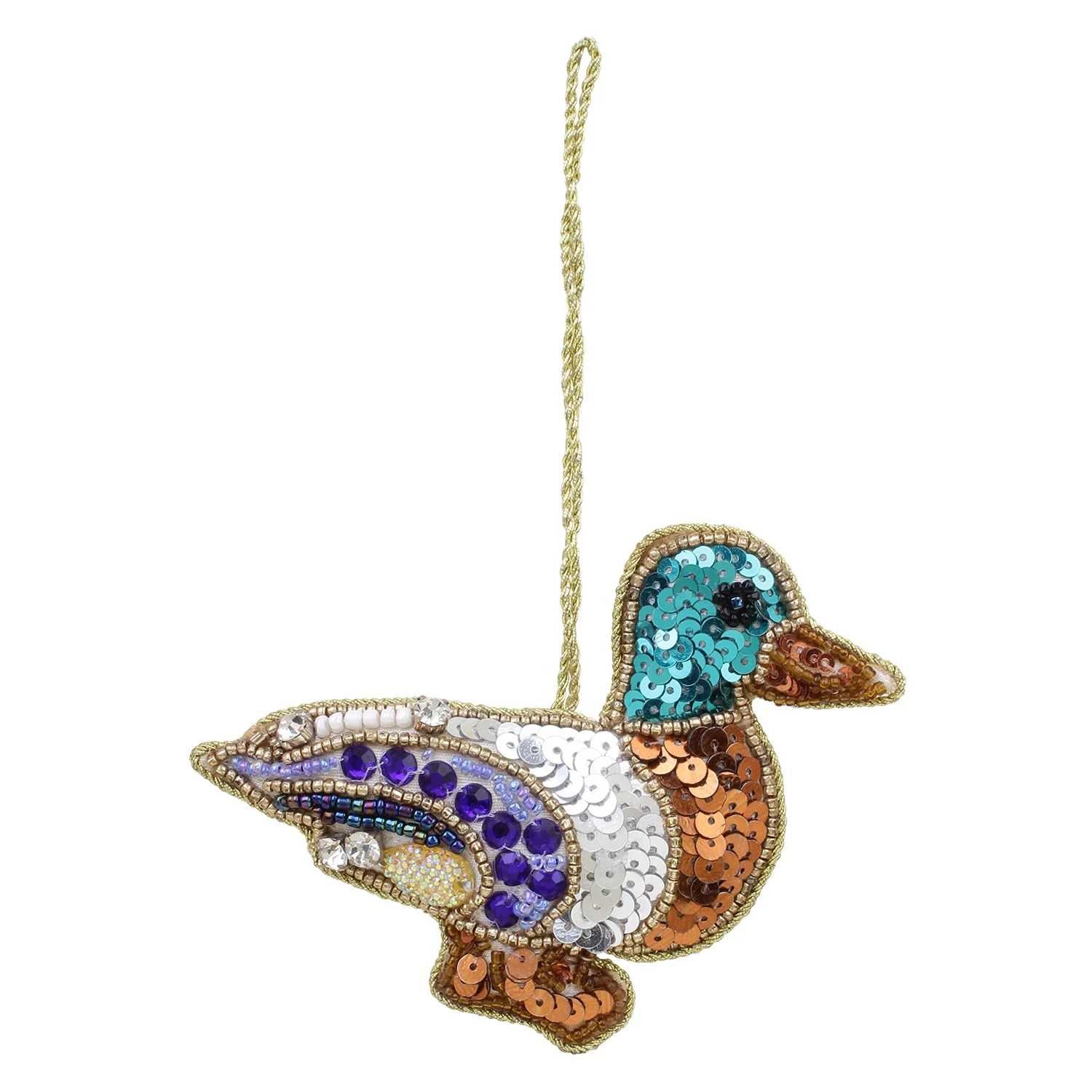 Handmade Embroidered Beaded Velvet satin Christmas Decorations Lama Santa  Socks   Flying Sparrow  Elephant  Flying Eagle Bee