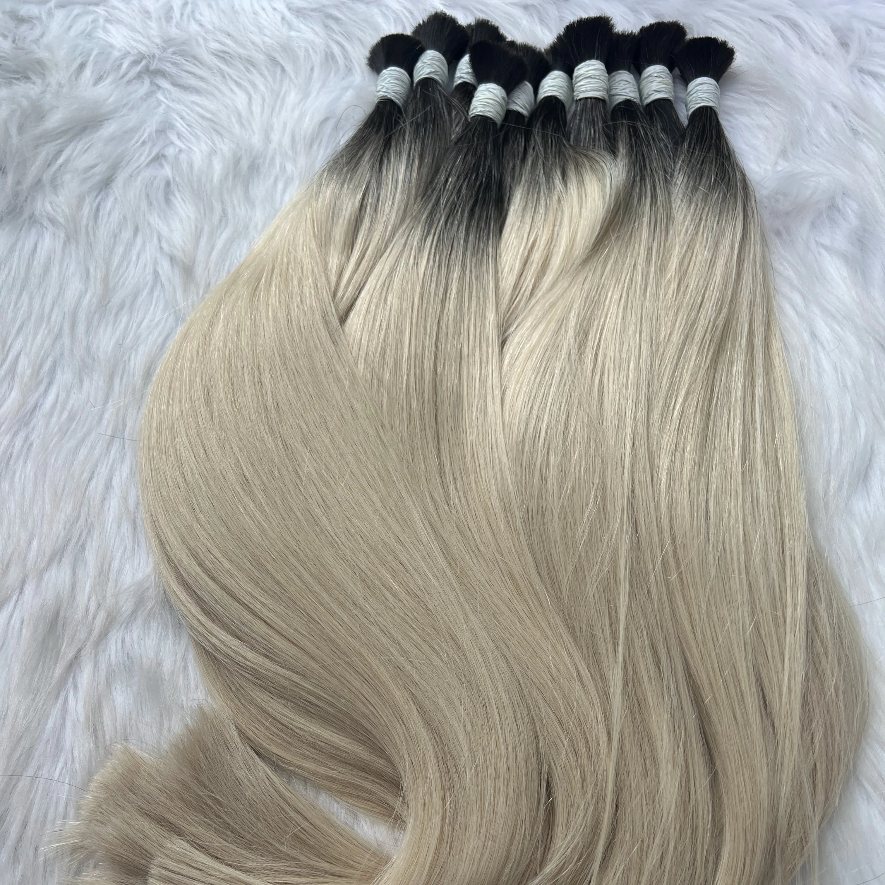 Hot Russian straight color best quality cheap price virgin remy human hair extension