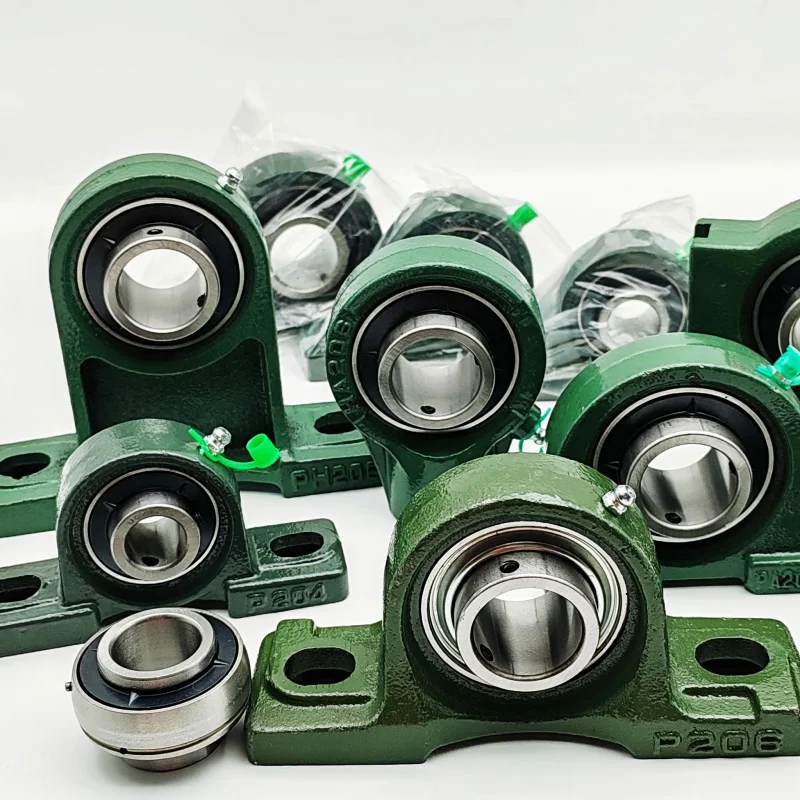 VNV High Quality OEM Automotive Wheel Hub Unit Bearing Motor Parts UCP205 UCP206 Spherical Ball Bearings with Housing UCP207