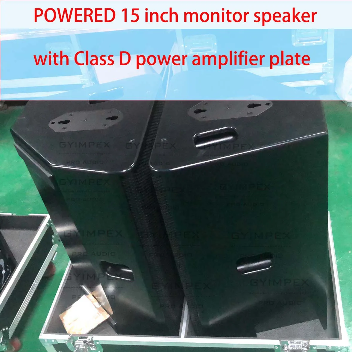 500watts high powered single 15 inch active full range speaker