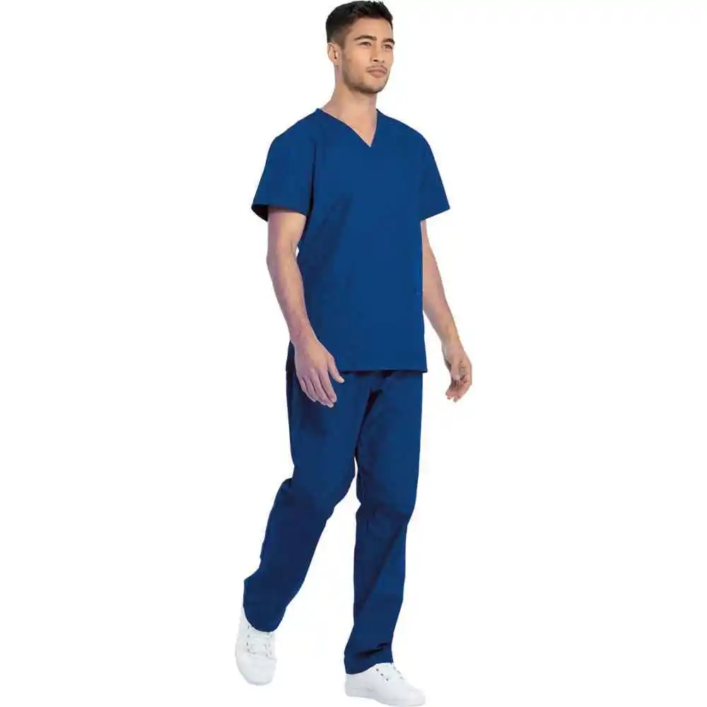 New Design soft Medical Scrubs For Doctor Uniform Medical Men Made In Polyester Whole Sale Price OEM Customized Logo