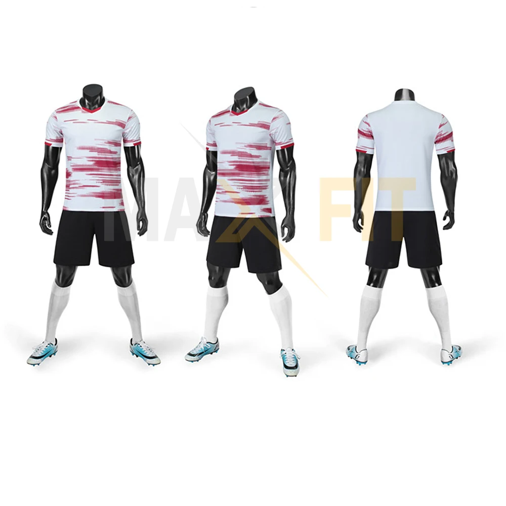 2023  Adult And Kid Football Jerseys Set Team Sportswear Children Soccer Professional Customized Team Uniform