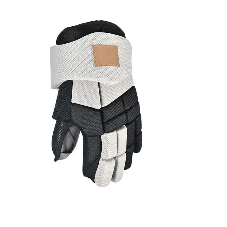 Custom Logo and Color Professional Ice Hockey Gloves Ball Hockey Gloves with Customized Protective Gear