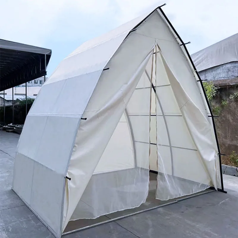 Outdoor Waterproof Safari Sailing Hotel Dessert Tent For Camping Shell Glamping Tent Safari Resort Catering Tent