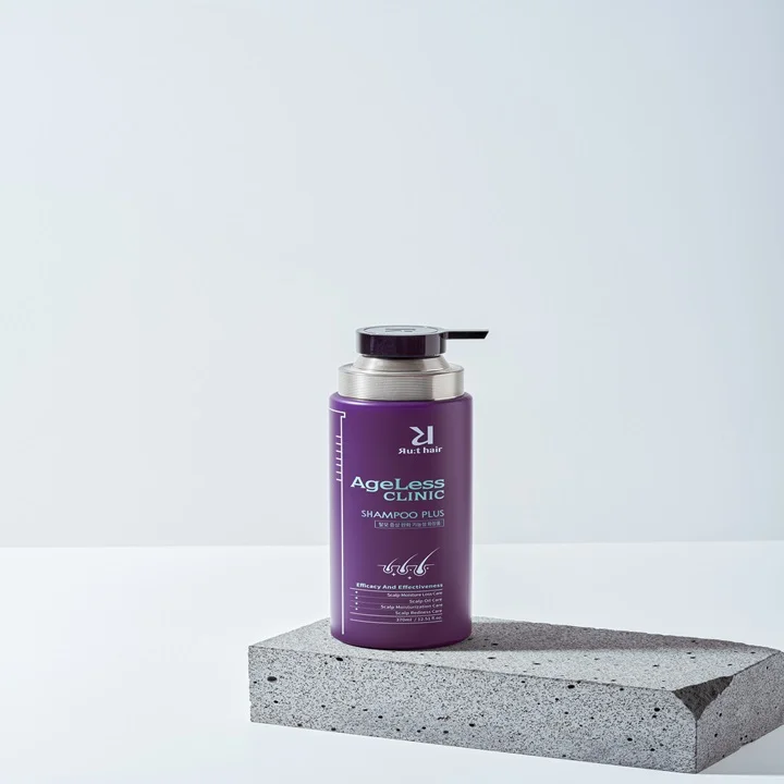 [RUT HAIR] AGELESS CLINIC SHAMPOO PLUS 370ml private label anti hair loss hair growth shampoo