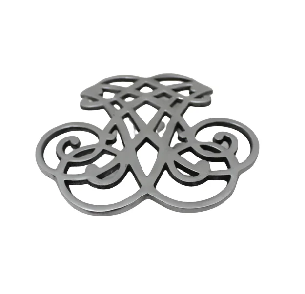 Latest Design Aluminum Trivet With Nickel Plated American Style Coaster & Stand For Table Decoration Handmade Customized