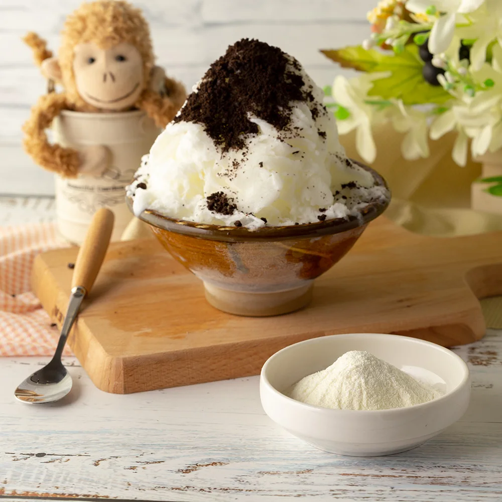 Хит продаж сухое молоко снежный лед тайваньский пакет для мороженого упаковка гладкая мягкая подача смешанный порошок с водой