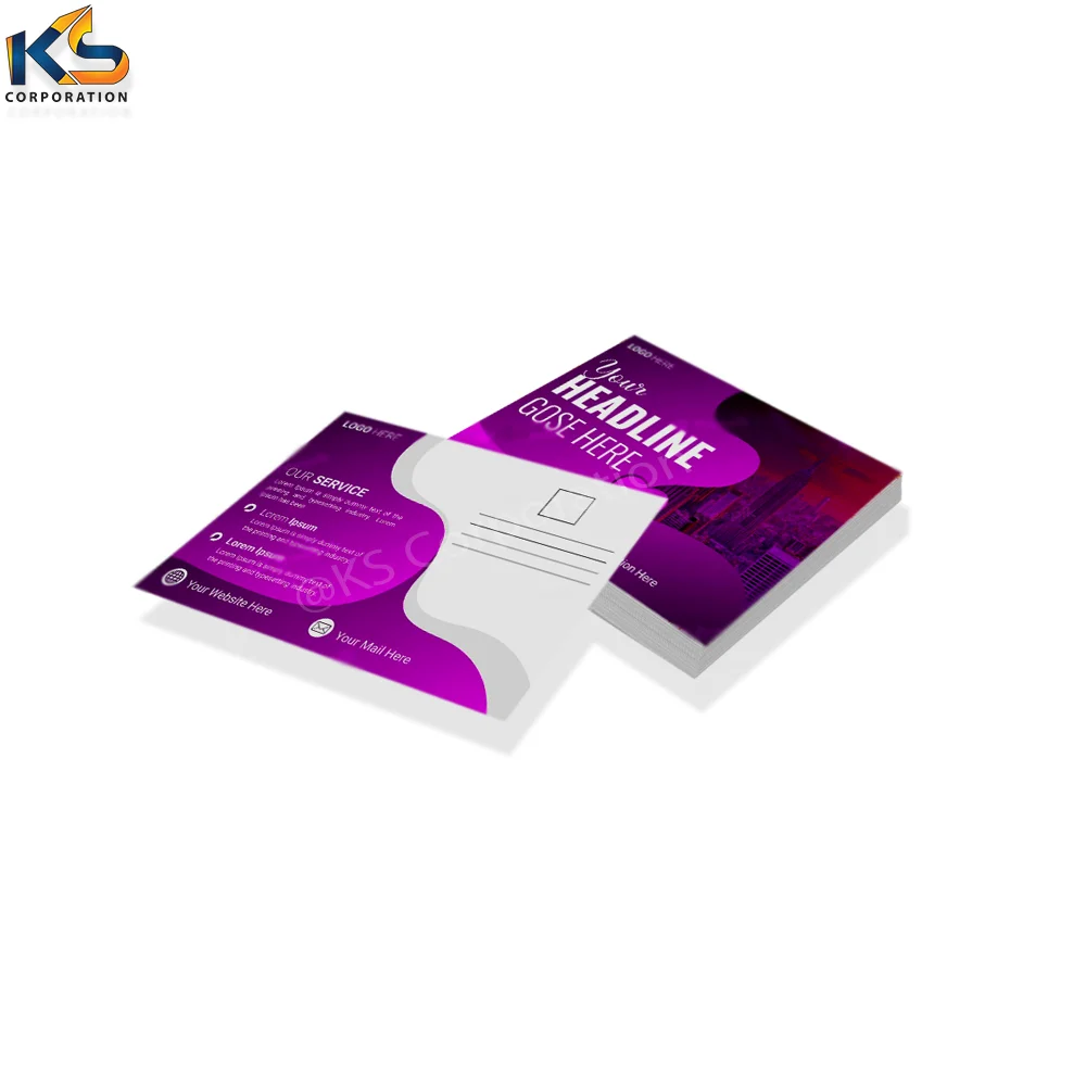 Custom Printed Post Cards for small business customized print new design post cards High Quality Business post cards