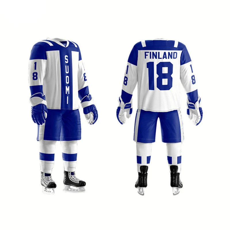 New Fashion Customized Logo Team Sports Ice Hockey Uniform Low Price Ice Hockey Uniform
