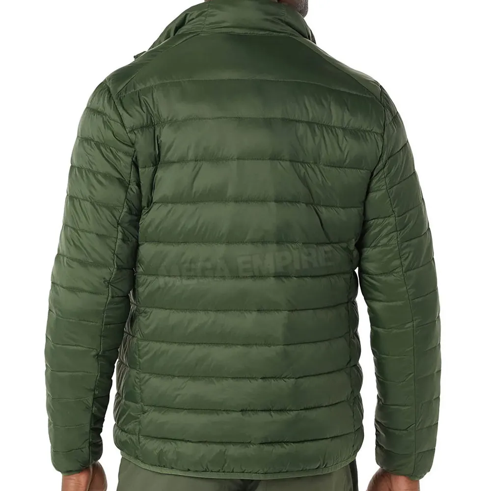 Plus Size Long Sleeves Winter Puffer Jacket Latest Design Men Clothing Yellow Color Puffer Jacket