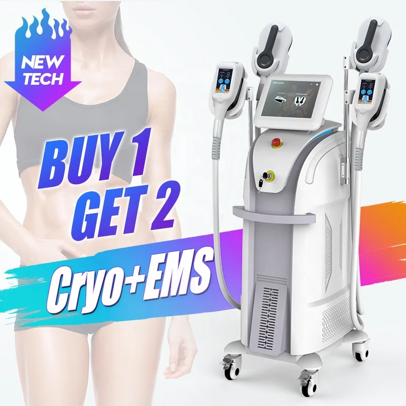 2 в 1ems cryo criolipolisi, аппарат для удаления целлюлита, 360 криолиполизи, устройство для замораживания жира