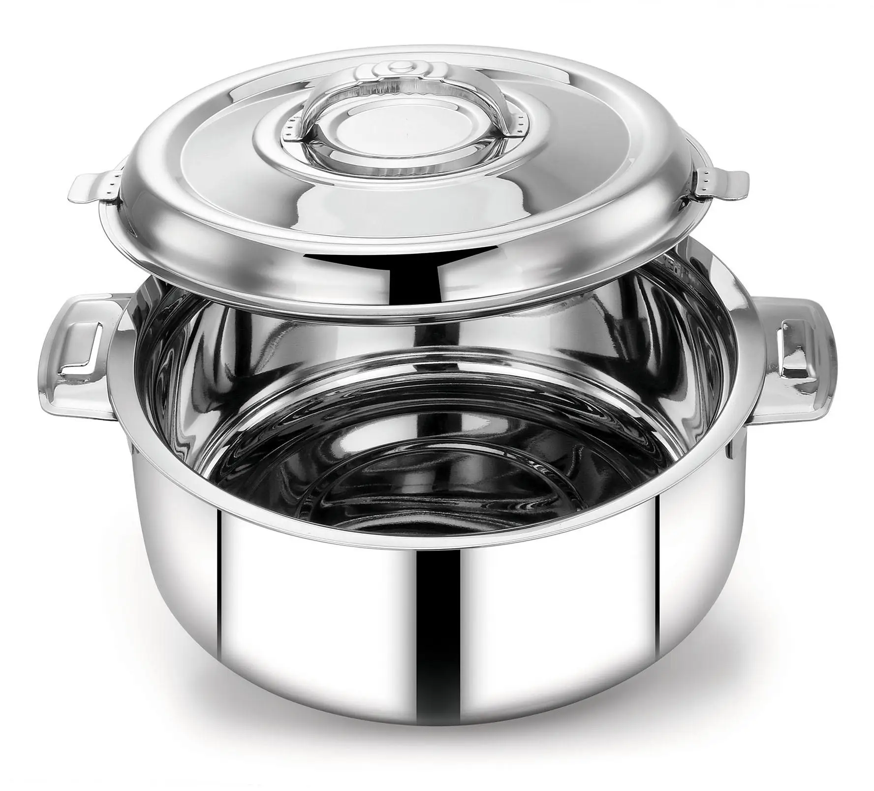 High Quality Double Wall Stainless Steel Insulated Food Warmer Hot Food Warmer Thermo Casserole Pot