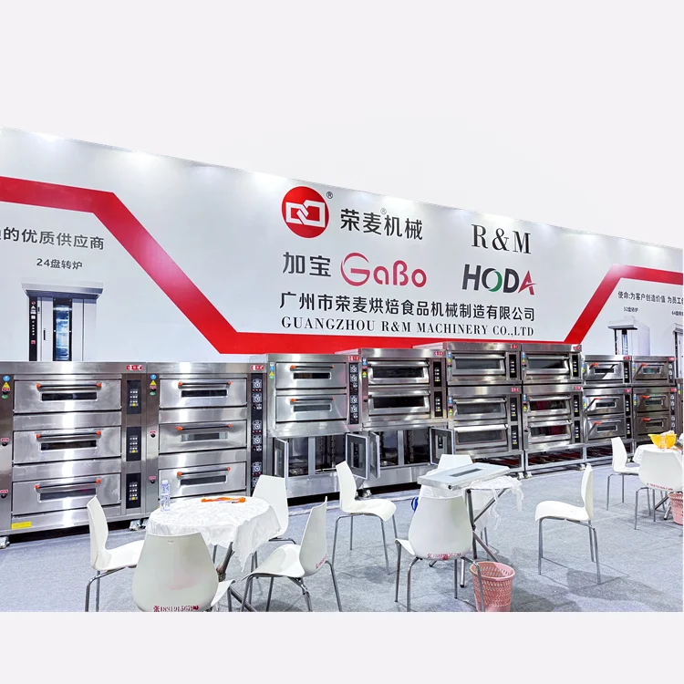 Bread bagel making bakery appliance the electric industry china wholesale luxurious pizza deck oven proofer in usa with vent fan