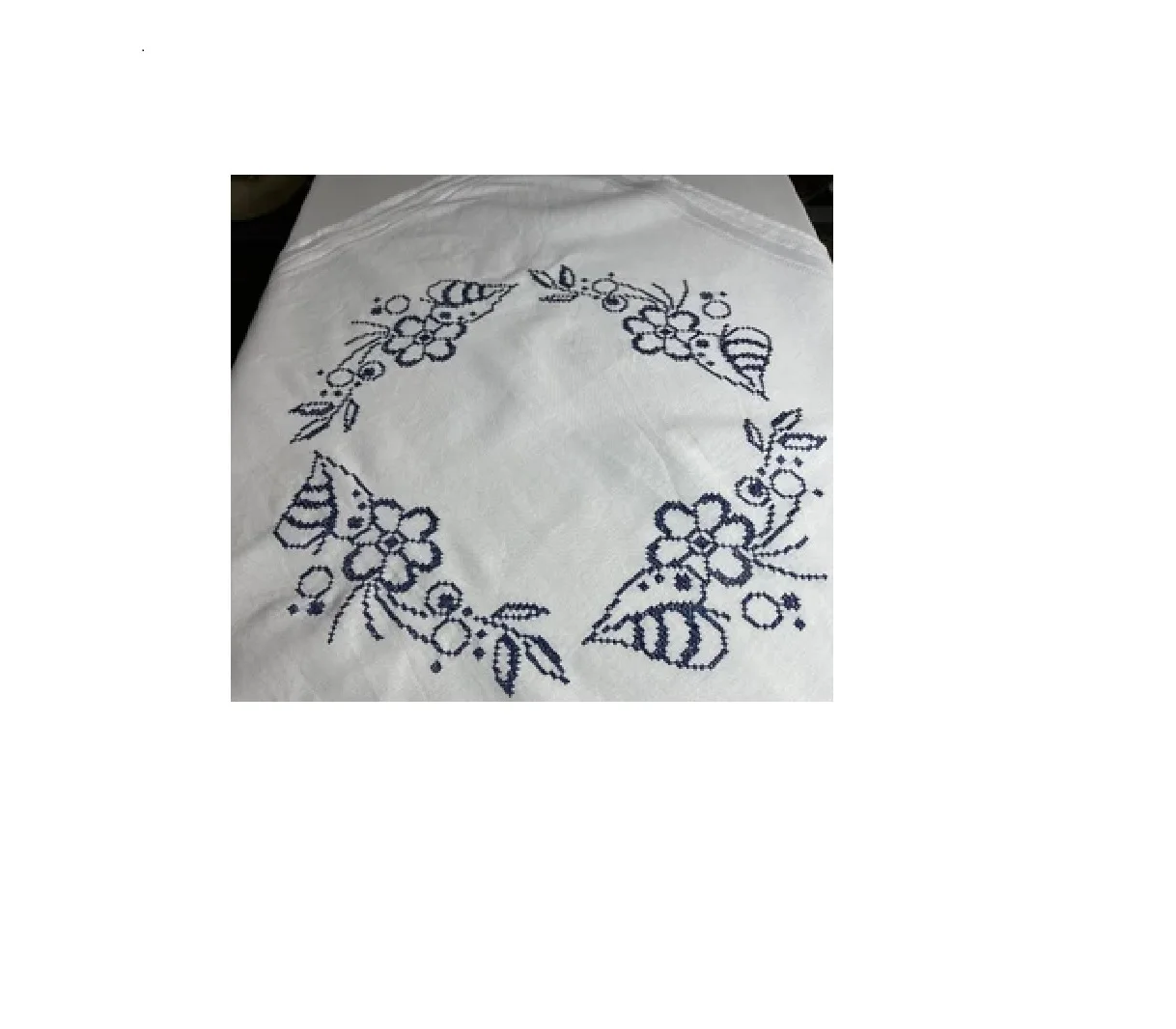 2024 Buy 100% cotton embroidered table cloth classical Fabric printed Round table cloth elegant table cloth for hotels