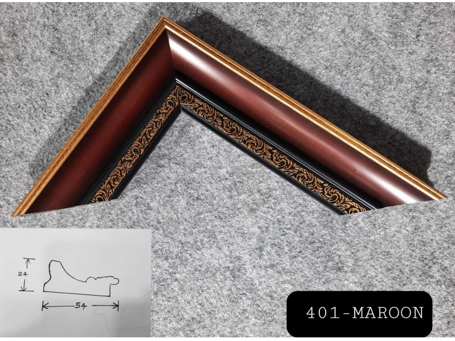 Best Quality Wall Decoration Synthetic Plastic Frame Stick For Photo Frame Designing Available at Wholesale Price for Export