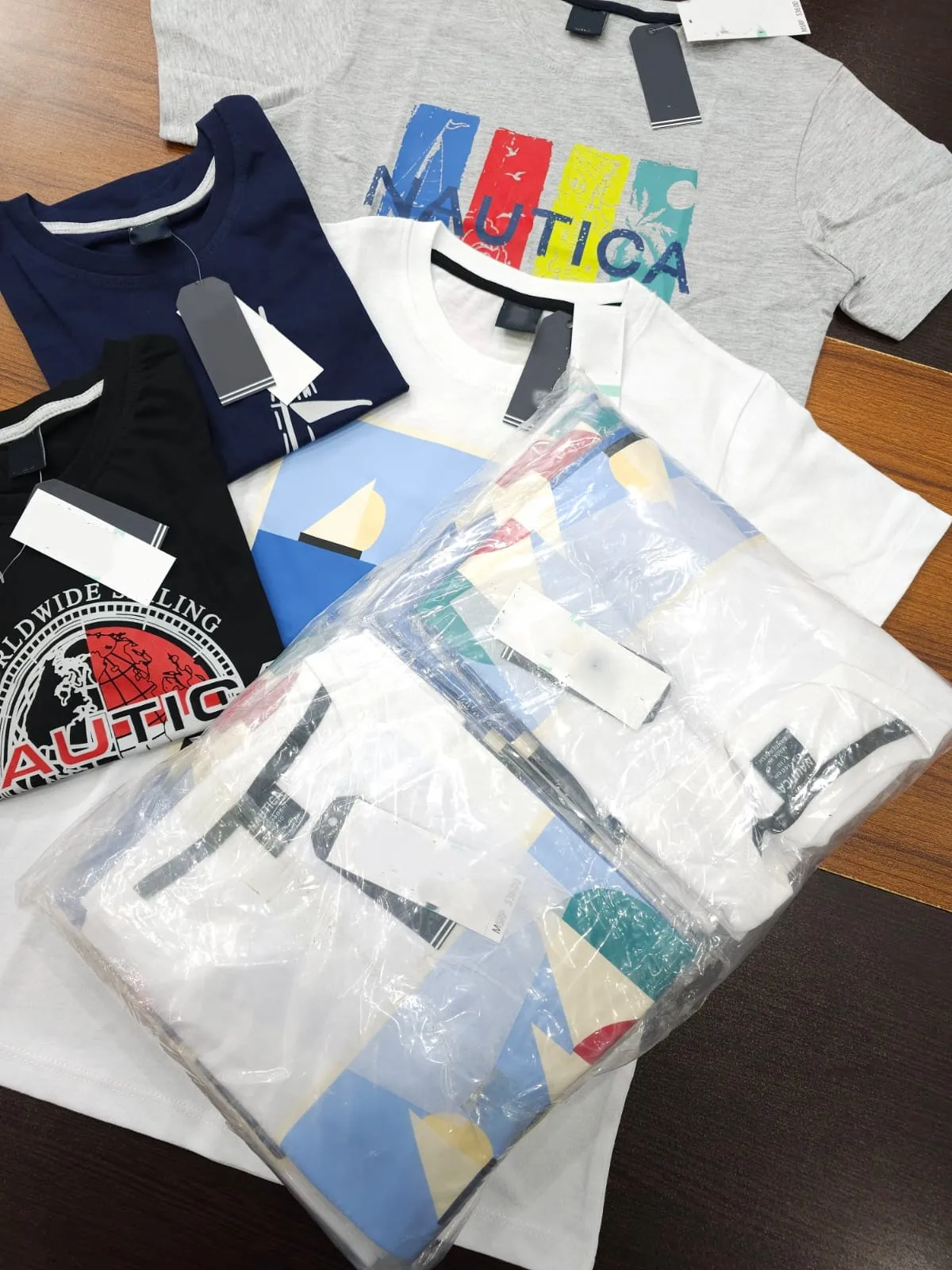 Футболка для мальчиков с коротким рукавом и круглым вырезом