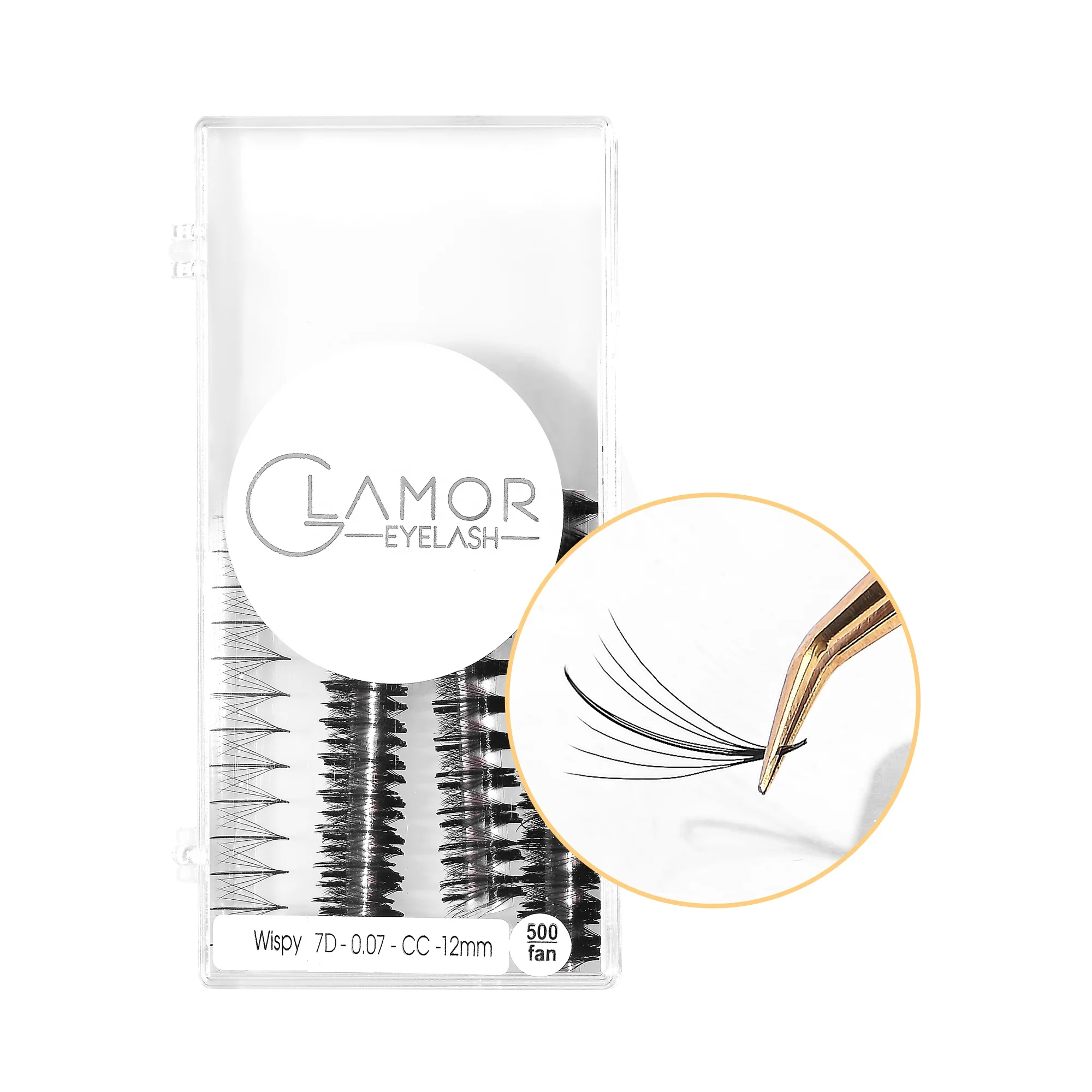 Vietnam Producing False Eyelashes On Tray Private Label Eyelash Eyelash Extensions Mink Faux Mink Black OEM Fur Craft Stylestick