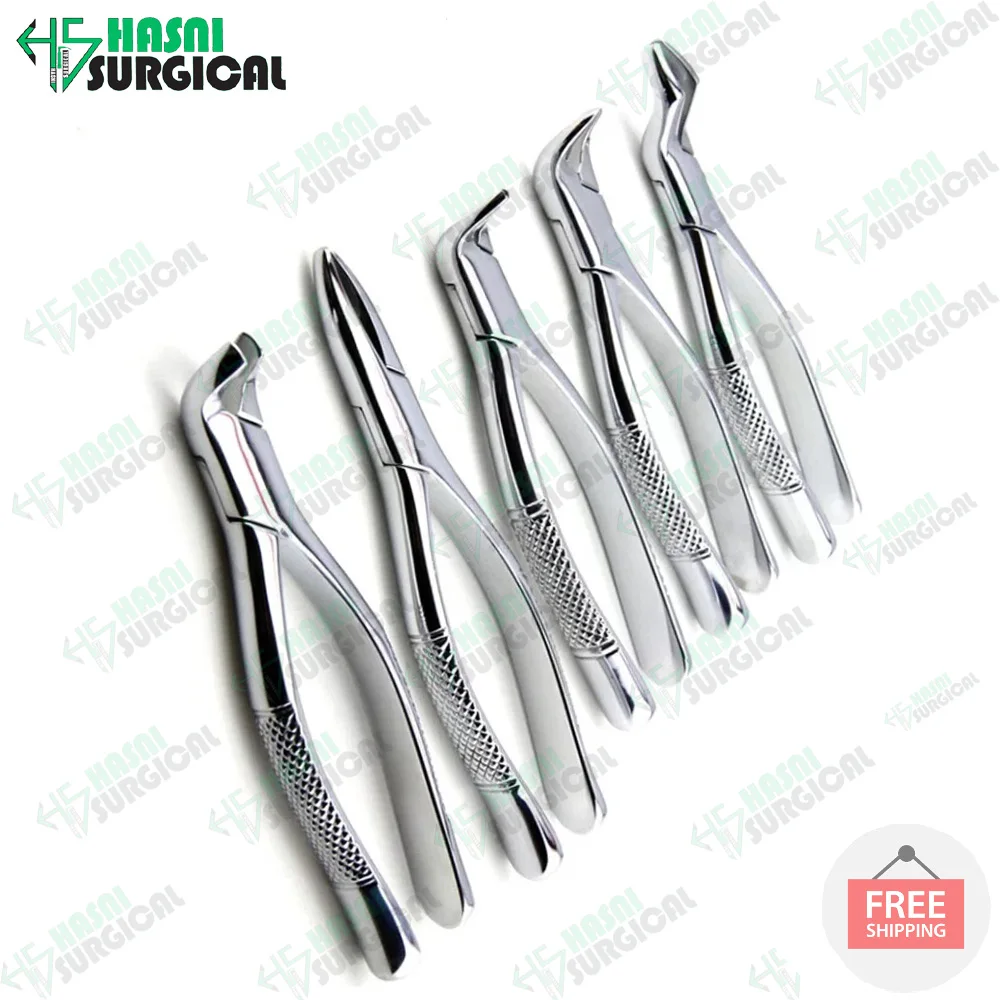 Best Quality Dental equipment cheap price Dental Extraction Forceps English Pattern Steeliness Steel Dental Equipment CE ISO