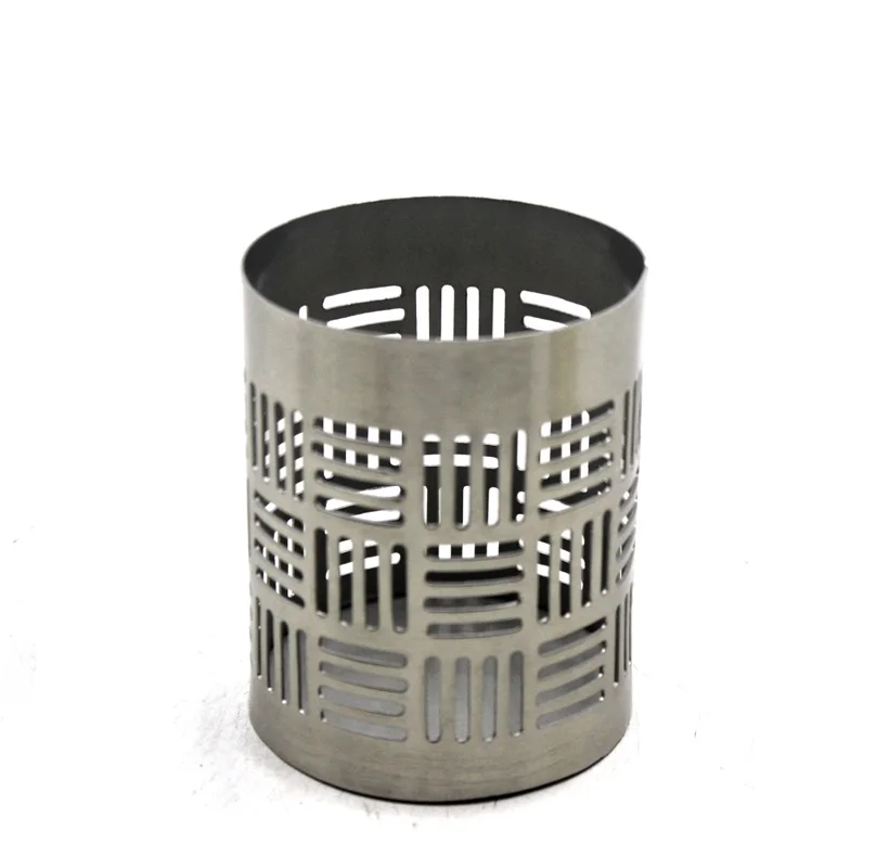 Decorative Votive Glass Candle Holder New Design Antique Sand Purple Color Candle Jar For Home Tabletop Decoration