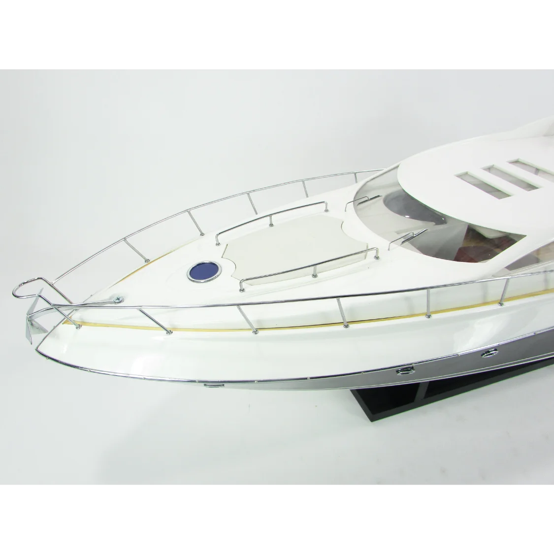 SUNSEEKER PREDATOR 62 деревянная модель лодки-демонстрационная яхты ручной работы для украшения-современная