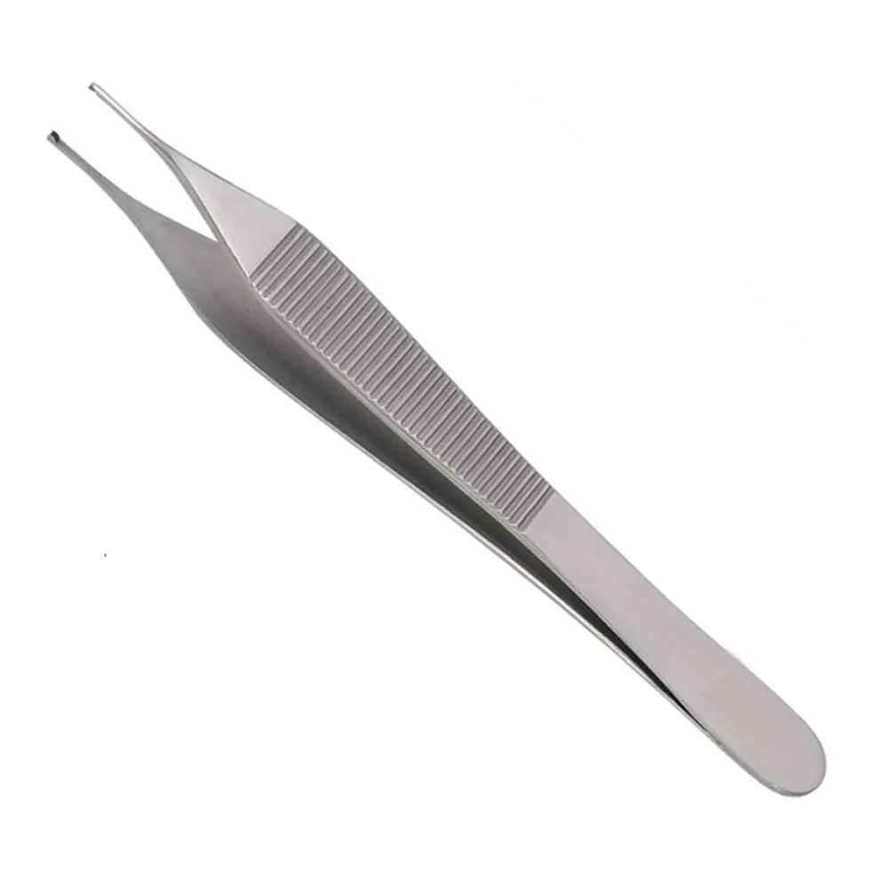 Dressing Adson Tissue Forceps Toothed 1x2 Reusable Fine Point Adson Dissecting Forceps Plastic Surgery Forceps
