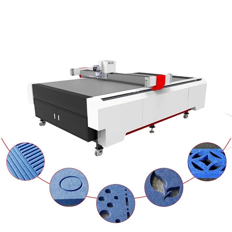 China factory polyester fiber board cutting and slotting machine