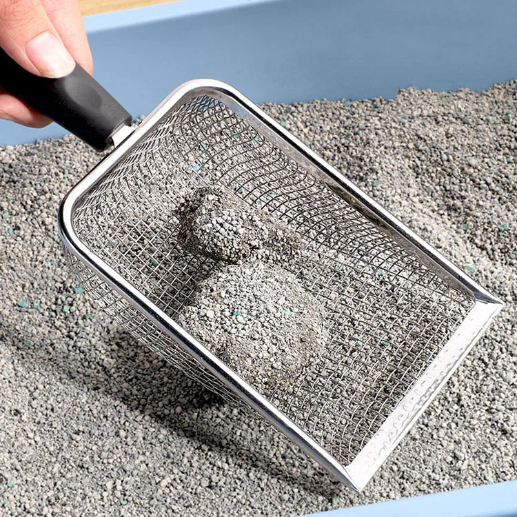 Cat litter shovel Stainless Steel shovel Bentonite dedicated shovel