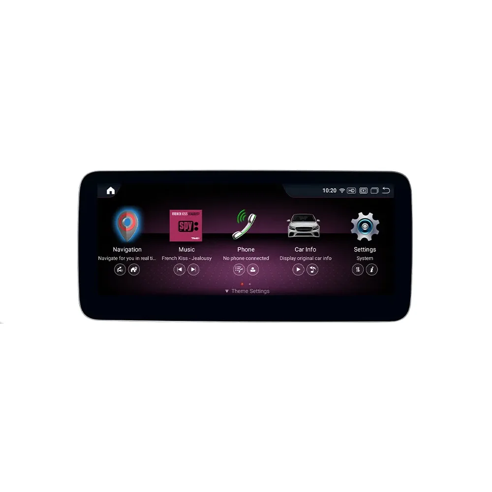10 25 дюймов Android 13 автомобильный DVD-плеер стерео-радио Gps мультимедиа с автомобильной игрой для Mercedes Benz C класс W204 2011-2014 NTG4.5