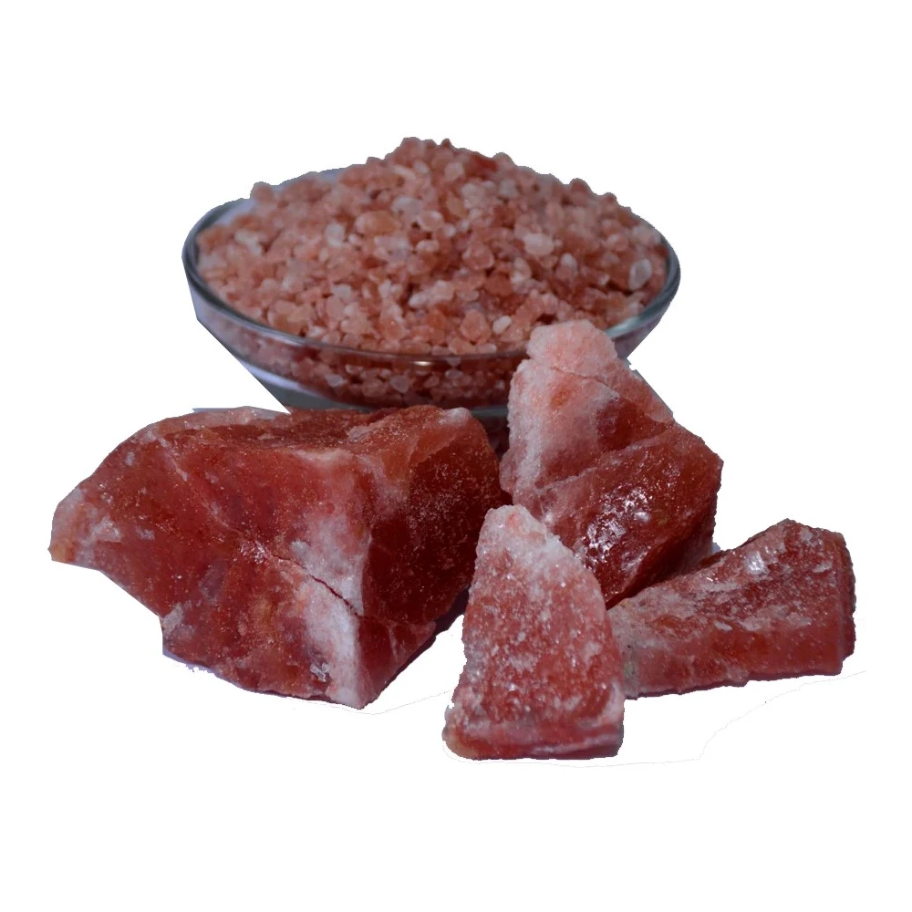 100% Pure Natural Pink Himalayan Salt Rocks Raw Material Solid Pink Rock Salt Chunks Stone Lumps Wholesale From Pakistan