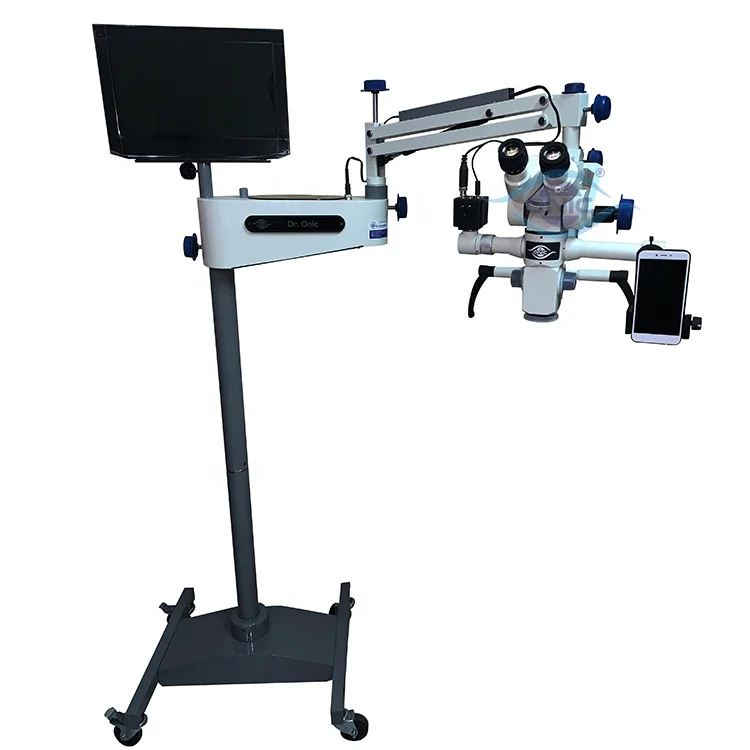 Digital Eye Operating Microscope Ophthalmic Surgical Microscope High Focus with Beam Splitter and  Camera K-10