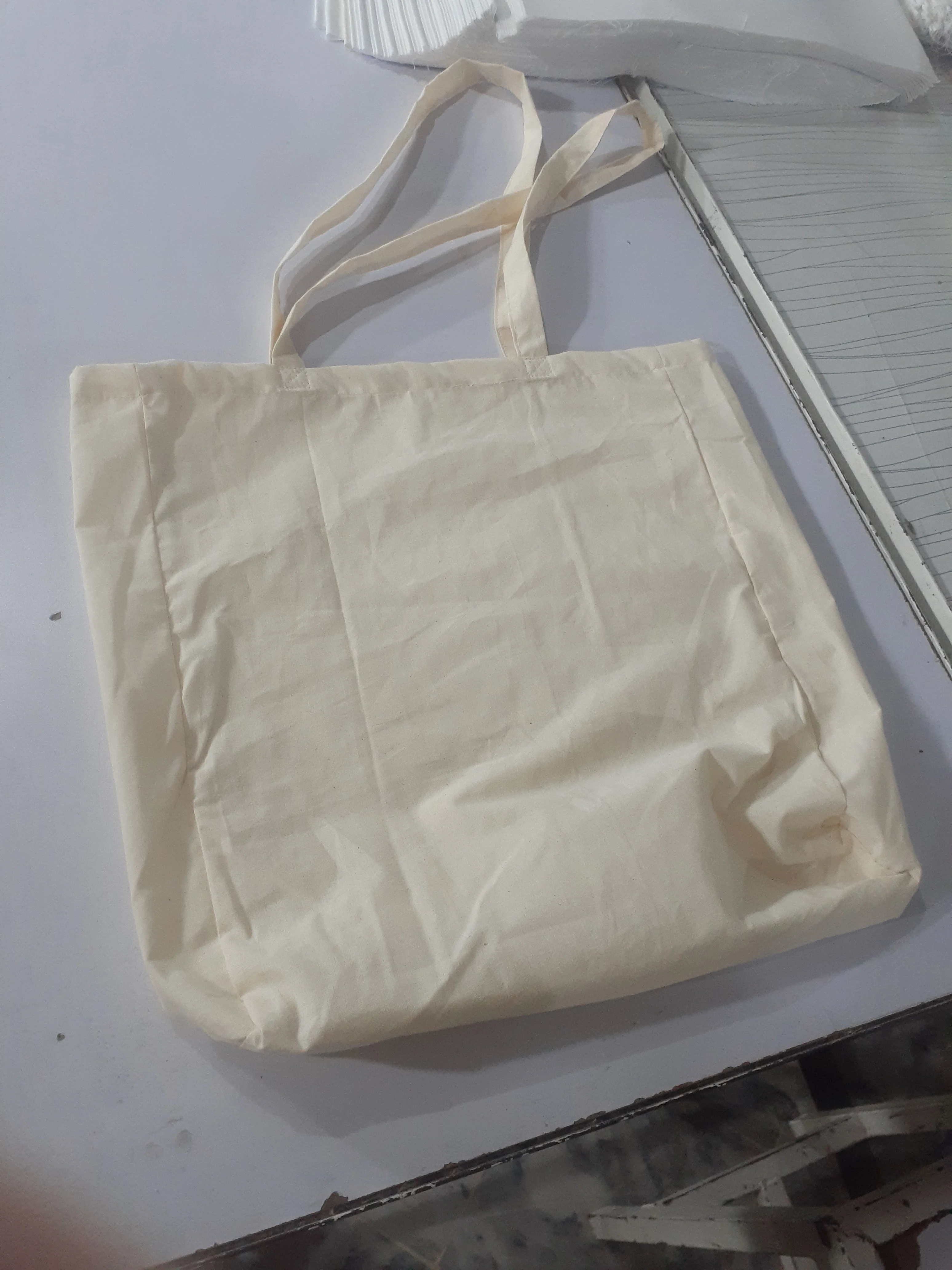 Luxury Canvas Shopping Tote Bags Reusable Foldable Cotton Custom Logo Large Trolley Beach Messenger tote bag