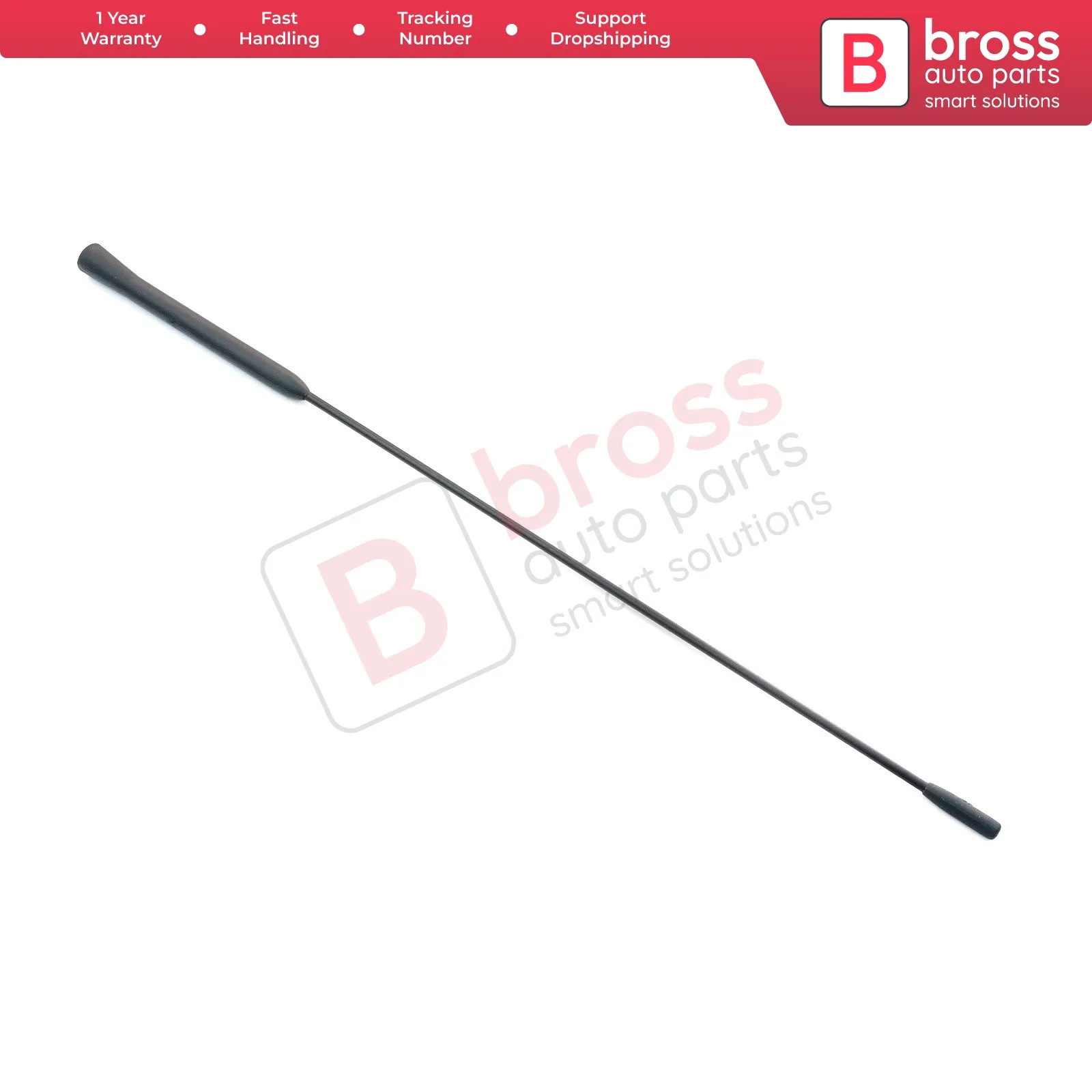 BSP843  Roof Aerial Mast AM FM Radio Antenna Rod 97GP18A886AB For Ford 440 mm  Bross Auto Parts Made In Turkey