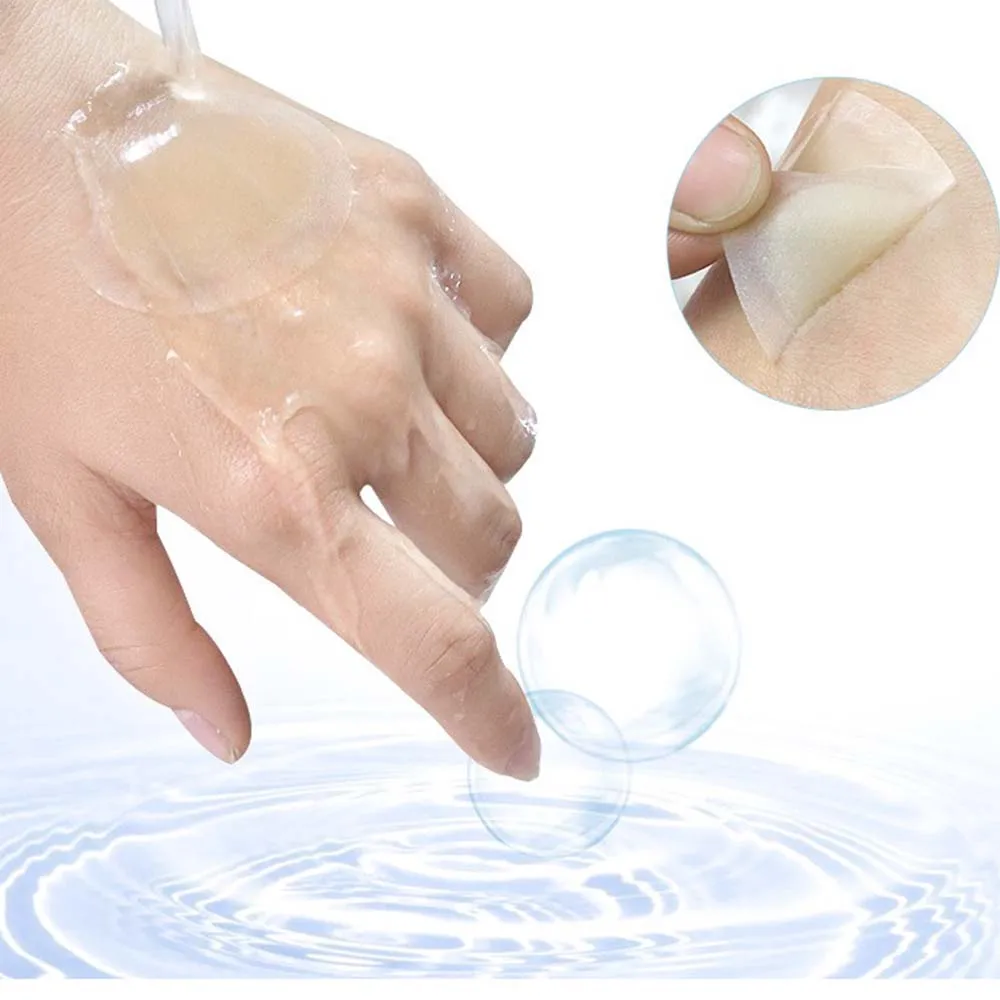 Hydrocolloid Gel Shoes Soft Pads Blisters Stickers Corns Calluses Friction Pressure Spots Relief Heel Pain Blisters Stickers