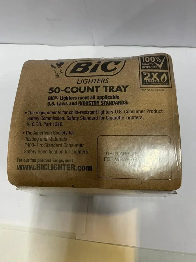 USA Stock Big Size J6 J26 Maxi Smoking Cigarette Lighters BIC