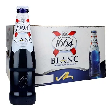 Kronenbourg 1664 Blanc Light Beer 5% Alcohol 24 pack For Sale