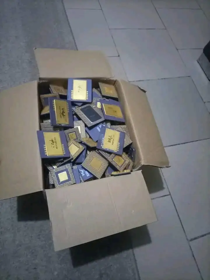 Оптовая продажа процессорный процессор Primum металлолом золота керамический лом ЦП для продажи готовый к отправке